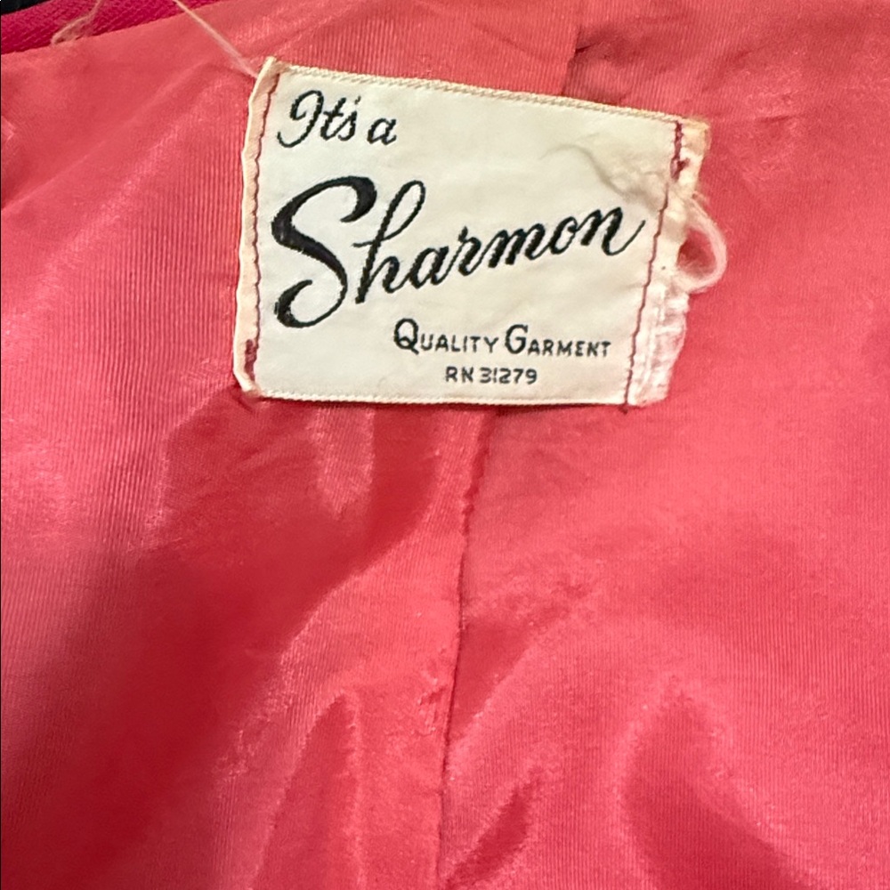 Women's Pink Vintage Jacket - Picture 9 of 9